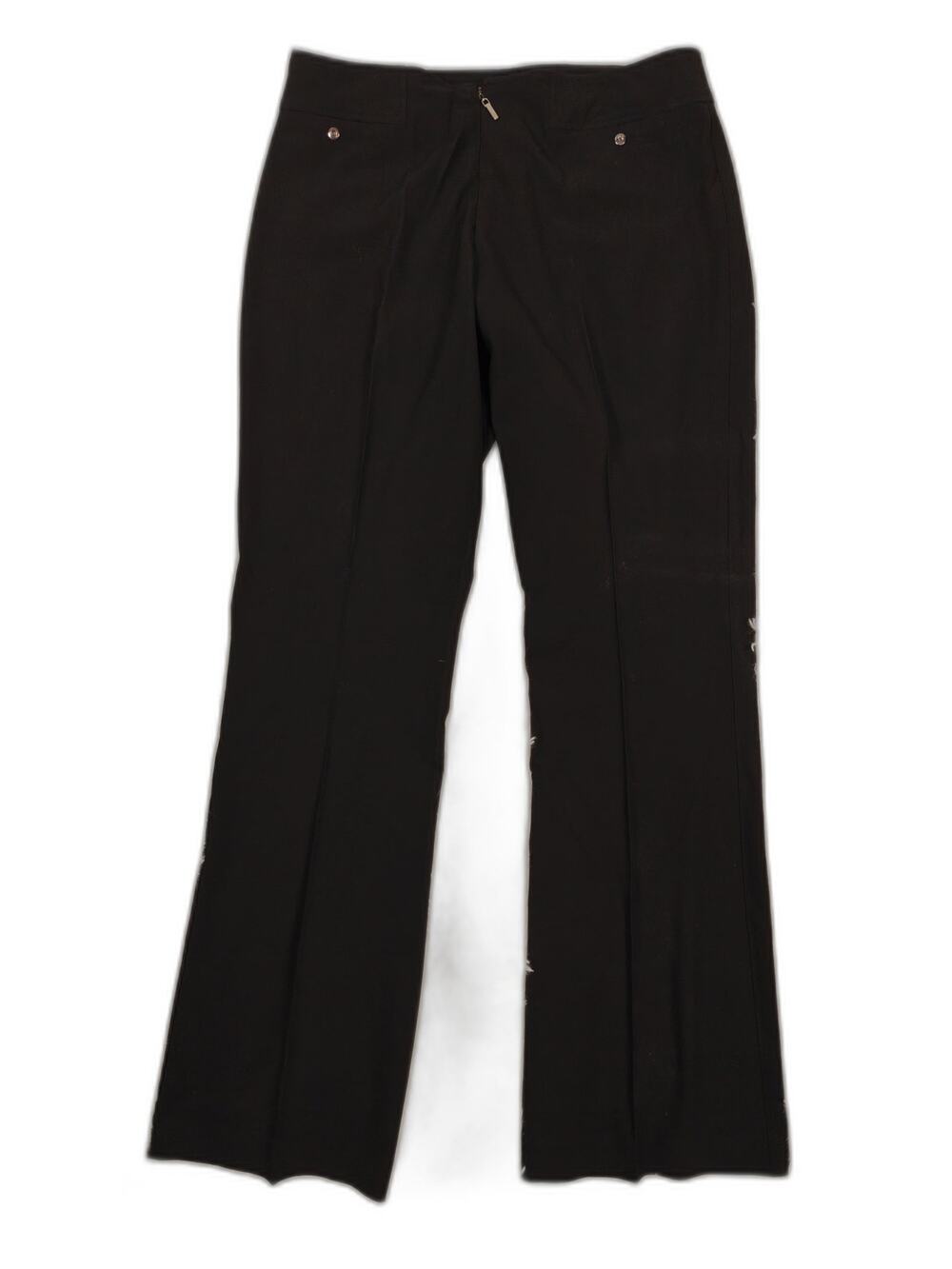 Womens Cache Dress Pants Black Size 12Help help